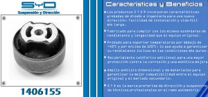 BUJE DE SUSPENSION CHRYSLER-DODGE-HYUNDAI 200 1406155-SYD