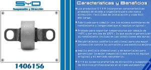 BUJE DE SUSPENSION CHRYSLER-DODGE-HYUNDAI AVENGER 1406156-SYD