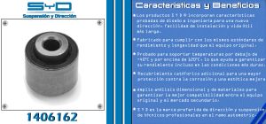 BUJE DE SUSPENSION CHRYSLER-DODGE-HYUNDAI 200 1406162-SYD