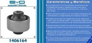 BUJE DE SUSPENSION CHRYSLER-DODGE-HYUNDAI ATTITUDE 1406164-SYD