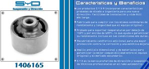 BUJE DE SUSPENSION CHRYSLER-DODGE-HYUNDAI GRAND I 10 1406165-SYD