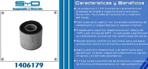 BUJE DE SUSPENSION CHRYSLER-DODGE-HYUNDAI DURANGO 1406179-SYD