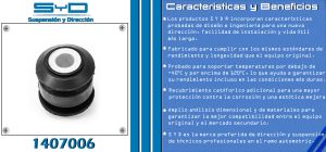 BUJE DE SUSPENSION CHRYSLER-DODGE-HYUNDAI PROMASTER RAPID 1407006-SYD