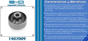 BUJE DE SUSPENSION FIAT FIAT 500 1407009-SYD