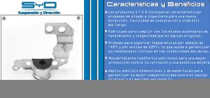 BUJE DE SUSPENSION CHRYSLER-DODGE-HYUNDAI RAM 700 1407010-SYD