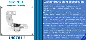 BUJE DE SUSPENSION CHRYSLER-DODGE-HYUNDAI RAM 700 1407011-SYD