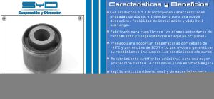 BUJE DE SUSPENSION FORD-LINCOLN-MERCURY FOCUS 1408006-SYD