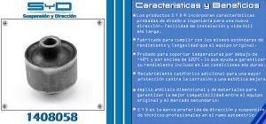 BUJE DE SUSPENSION FORD-LINCOLN-MERCURY TRANSIT 1408058-SYD
