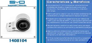 BUJE DE SUSPENSION FORD-LINCOLN-MERCURY EXPLORER 1408104-SYD