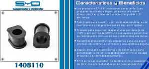GOMA VARILLA DIRECCION FORD-LINCOLN-MERCURY F-450 SUPER DUTY 1408110-SYD