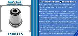 BUJE DE SUSPENSION FORD-LINCOLN-MERCURY EDGE 1408115-SYD