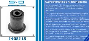 BUJE DE SUSPENSION FORD-LINCOLN-MERCURY MUSTANG 1408118-SYD