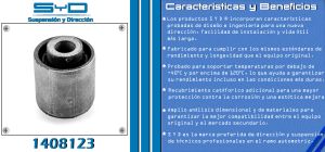 BUJE DE SUSPENSION FORD-LINCOLN-MERCURY FOCUS 1408123-SYD