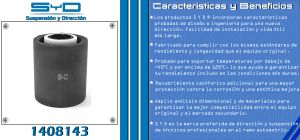 BUJE DE SUSPENSION FORD-LINCOLN-MERCURY FUSION 1408143-SYD