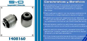 BUJE DE SUSPENSION FORD-LINCOLN-MERCURY FUSION 1408160-SYD