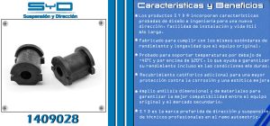 GOMA BARRA ESTABILIZADORA HONDA CIVIC 1409028-SYD