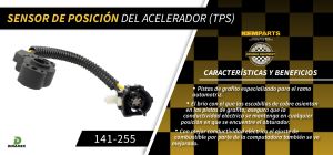 SENSOR DE ACELERACION (TPS) 141-255