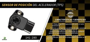 SENSOR DE ACELERACION (TPS) 141-280