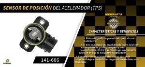 SENSOR DE ACELERACION (TPS) 141-606