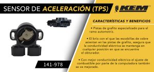 SENSOR DE ACELERACION (TPS) FORD-LINCOLN-MERCURY VILLAGER 141-978