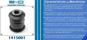 BUJE DE SUSPENSION CHRYSLER-DODGE-HYUNDAI CALIBER 1415001-SYD