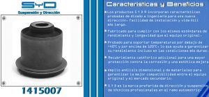 BUJE DE SUSPENSION NISSAN MARCH 1415007-SYD