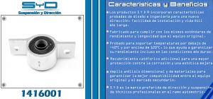 BUJE DE SUSPENSION NISSAN MAXIMA 1416001-SYD