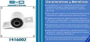 BUJE DE SUSPENSION NISSAN MAXIMA 1416002-SYD