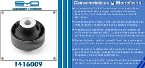 BUJE DE SUSPENSION NISSAN CUBE 1416009-SYD