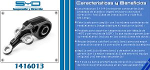 BUJE DE SUSPENSION NISSAN ALMERA 1416013-SYD