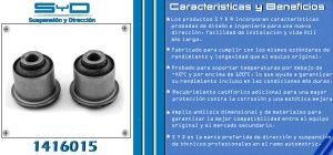 BUJE DE SUSPENSION NISSAN FRONTIER 1416015-SYD