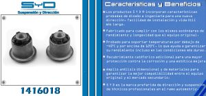 BUJE DE SUSPENSION NISSAN APRIO 1416018-SYD