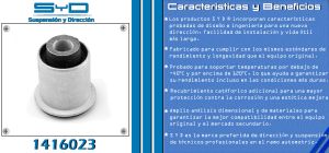 BUJE DE SUSPENSION NISSAN X-TRAIL 1416023-SYD