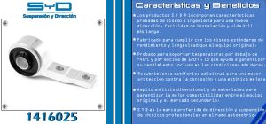 BUJE DE SUSPENSION NISSAN ALTIMA 1416025-SYD