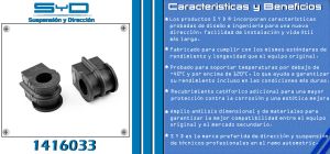 GOMA BARRA ESTABILIZADORA NISSAN ALTIMA 1416033-SYD