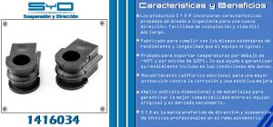 GOMA BARRA ESTABILIZADORA NISSAN ALTIMA 1416034-SYD