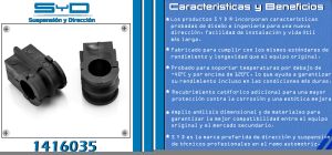 GOMA BARRA ESTABILIZADORA NISSAN ALTIMA 1416035-SYD