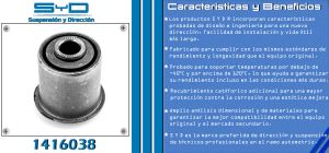 BUJE DE SUSPENSION NISSAN CABSTAR 1416038-SYD