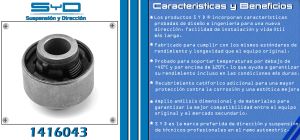 BUJE DE SUSPENSION NISSAN KICKS 1416043-SYD