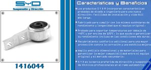 BUJE DE SUSPENSION NISSAN QUEST 1416044-SYD