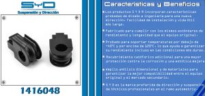 GOMA VARILLA DIRECCION NISSAN SENTRA 1416048-SYD