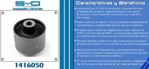 BUJE DE SUSPENSION NISSAN ALTIMA 1416050-SYD