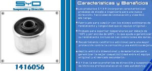 BUJE DE SUSPENSION NISSAN QUEST 1416056-SYD