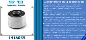 BUJE DE SUSPENSION NISSAN ALTIMA 1416059-SYD