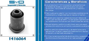 BUJE DE SUSPENSION NISSAN CABSTAR 1416064-SYD