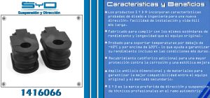 GOMA BARRA ESTABILIZADORA NISSAN SENTRA 1416066-SYD