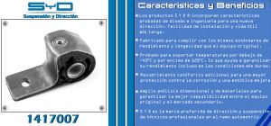 BUJE DE SUSPENSION PEUGEOT 306 1417007-SYD