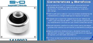 BUJE DE SUSPENSION RENAULT CLIO 1419002-SYD