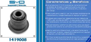 BUJE DE SUSPENSION RENAULT CAPTUR 1419008-SYD