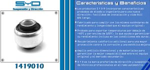 BUJE DE SUSPENSION RENAULT LAGUNA 1419010-SYD